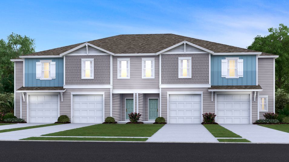 Lincoln - Silver Falls Townhomes at Silverleaf: Saint Augustine, Florida - Lennar