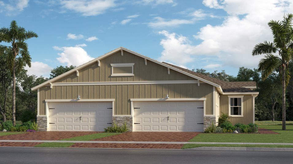 The Timbers at Everlands - The Twinhome Collection por Lennar en Melbourne Florida