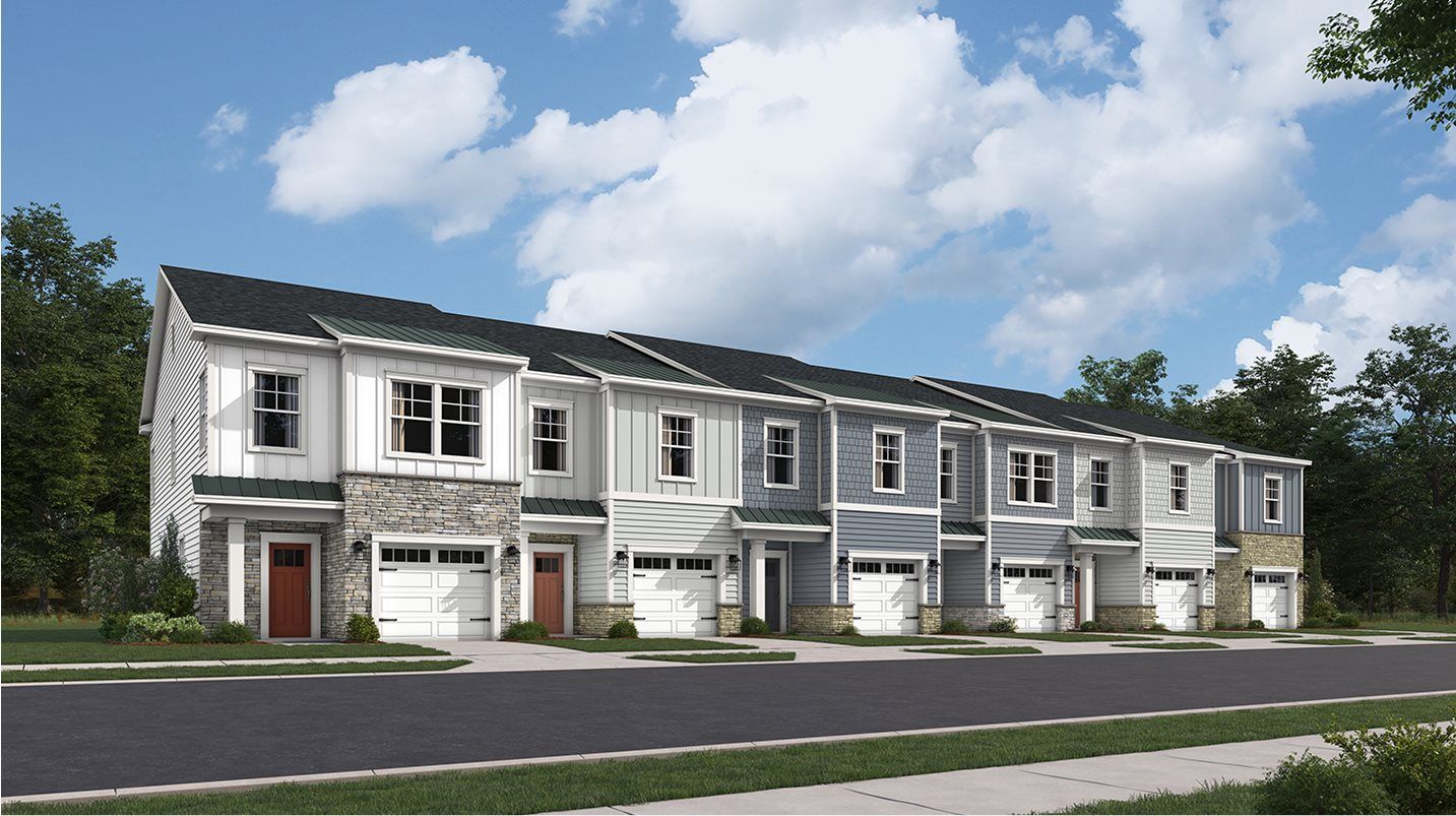 Camden Front Load Garage - Tides at River Marsh - Tides at River Marsh Townhomes: Cambridge, Maryland - Lennar
