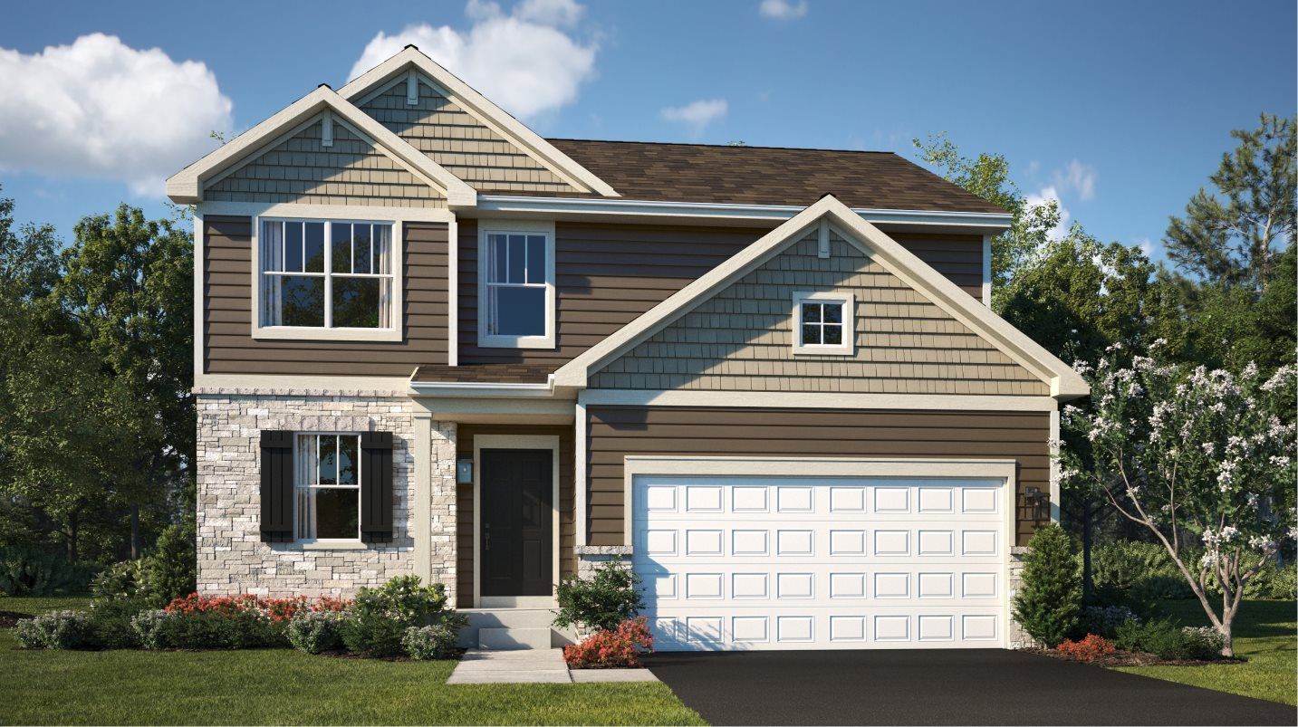 Meadowlark - Hudson Pointe II - Horizon Series: Oswego, Illinois - Lennar