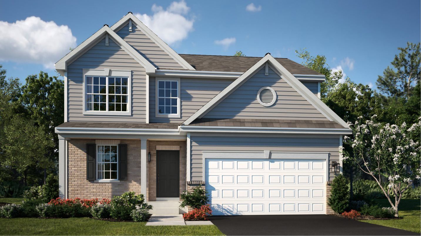 Meadowlark - Hudson Pointe II - Horizon Series: Oswego, Illinois - Lennar