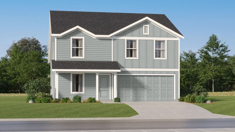 Littleton - Pradera - Watermill Collection: Uhland, Texas - Lennar