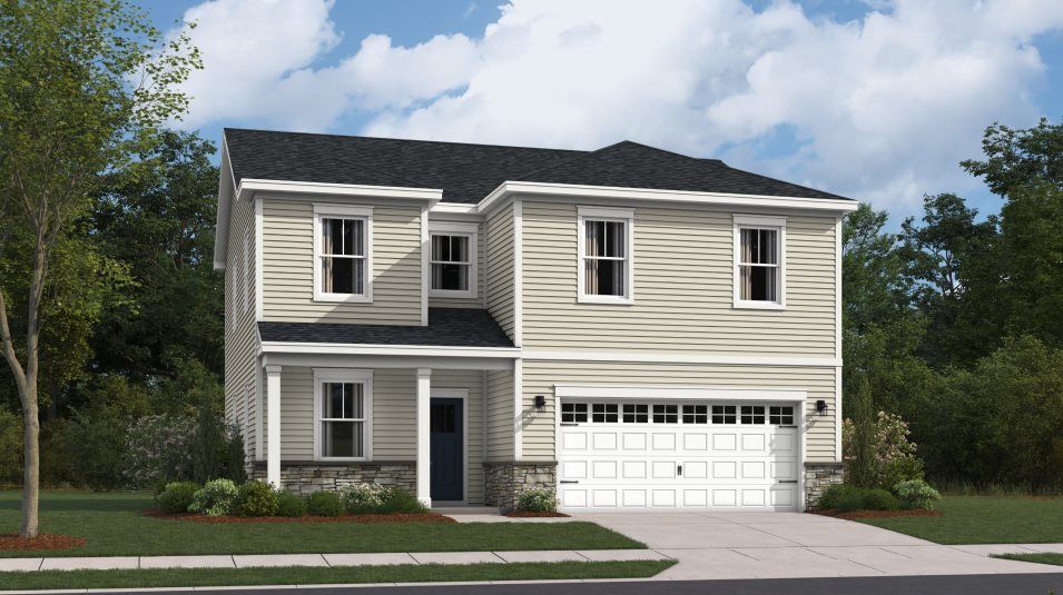 Charleston slab - Lakeside at Trappe - Signature: Trappe, Maryland - Lennar