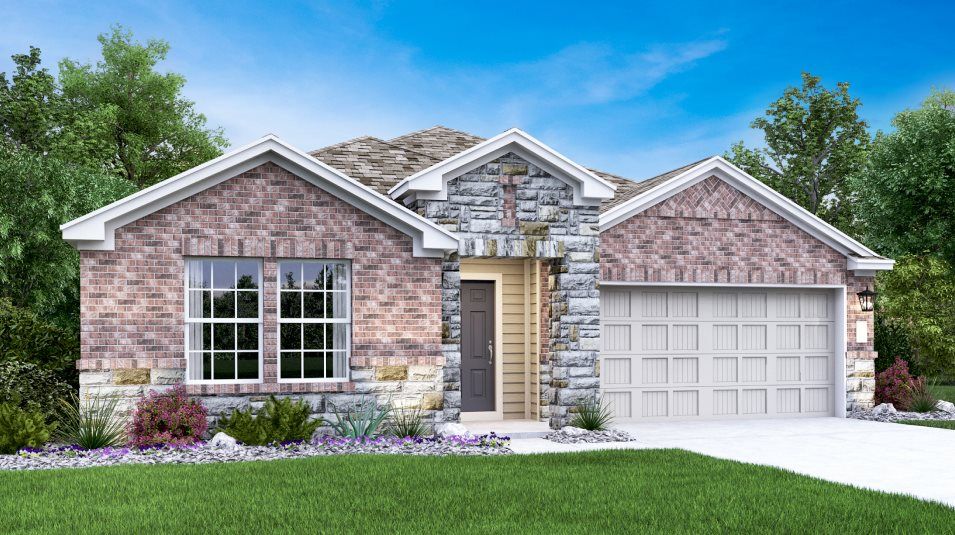 Marquette 20x20 Garage - Meadowlark Preserve - Highlands Collection: Pflugerville, Texas - Lennar