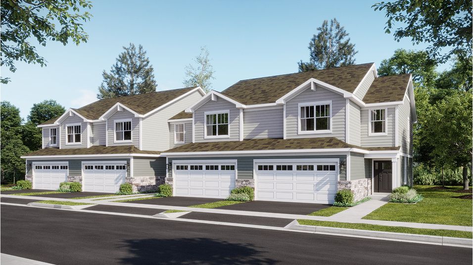 Marianne - Hudson Pointe II - Townhome Series: Oswego, Illinois - Lennar