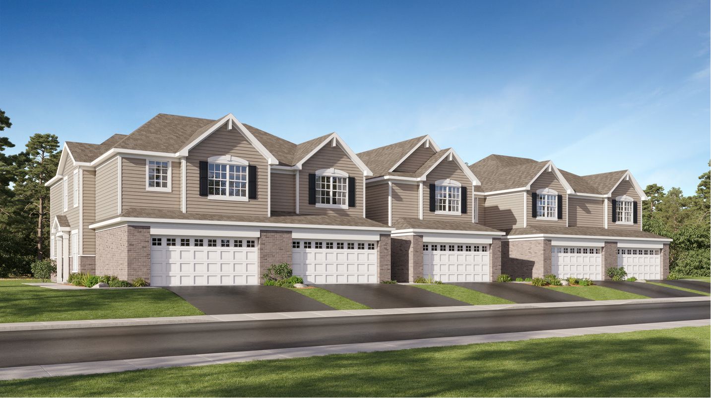 Courtney II - Lakewood Prairie - Townhomes: Joliet, Illinois - Lennar