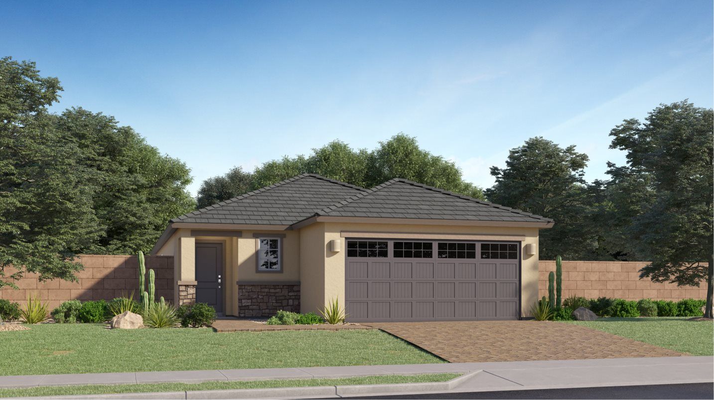 Cambria Plan 3071 - Western Garden - Crest: Phoenix, Arizona - Lennar
