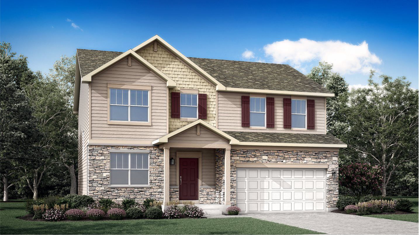 Townsend - Aylesworth - Horizon Series: Winfield, Indiana - Lennar