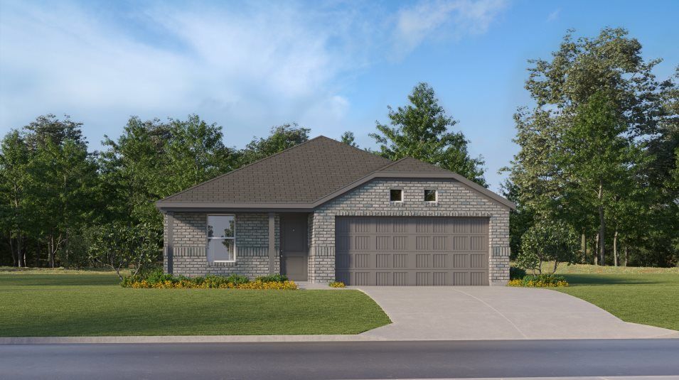 Beckman - The Grand Prairie - Watermill Collection: Hockley, Texas - Lennar