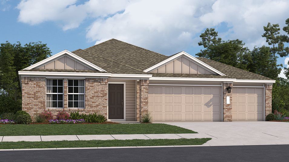 Marquette - Cotton Brook - Highlands 3 Car Collection: Hutto, Texas - Lennar
