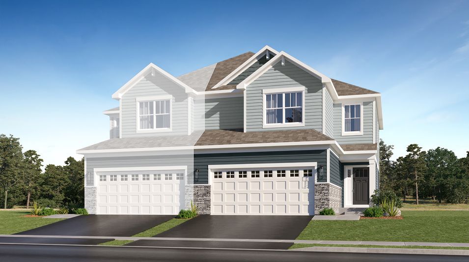 Charlotte - Riverwoods - Duplex: Woodstock, Illinois - Lennar