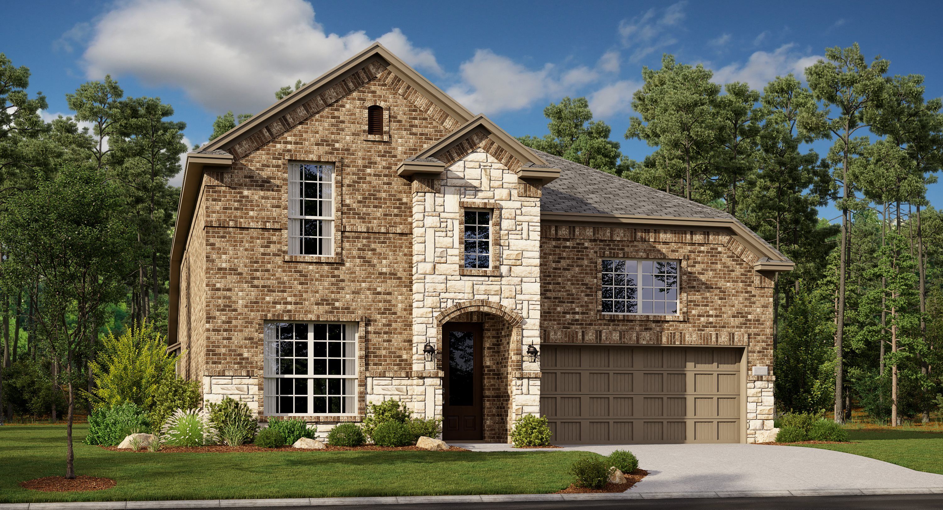 Moonstone w/Media 3-Car Garage - Northpointe - Brookstone 3 Car: Fort Worth, Texas - Lennar