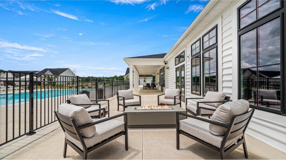 Auburn Meadows Outdoor Fireplace
