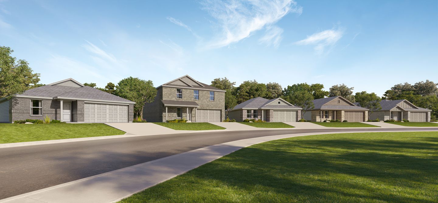 casa en Lakes at Crockett Martin - Classic Collection por Lennar