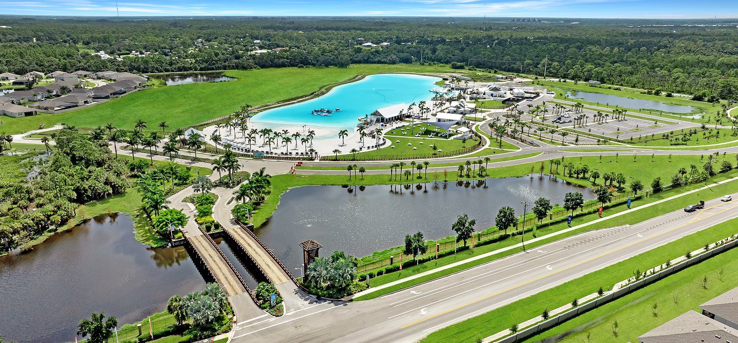 casa en Brightwater Lagoon - Manor Homes por Lennar