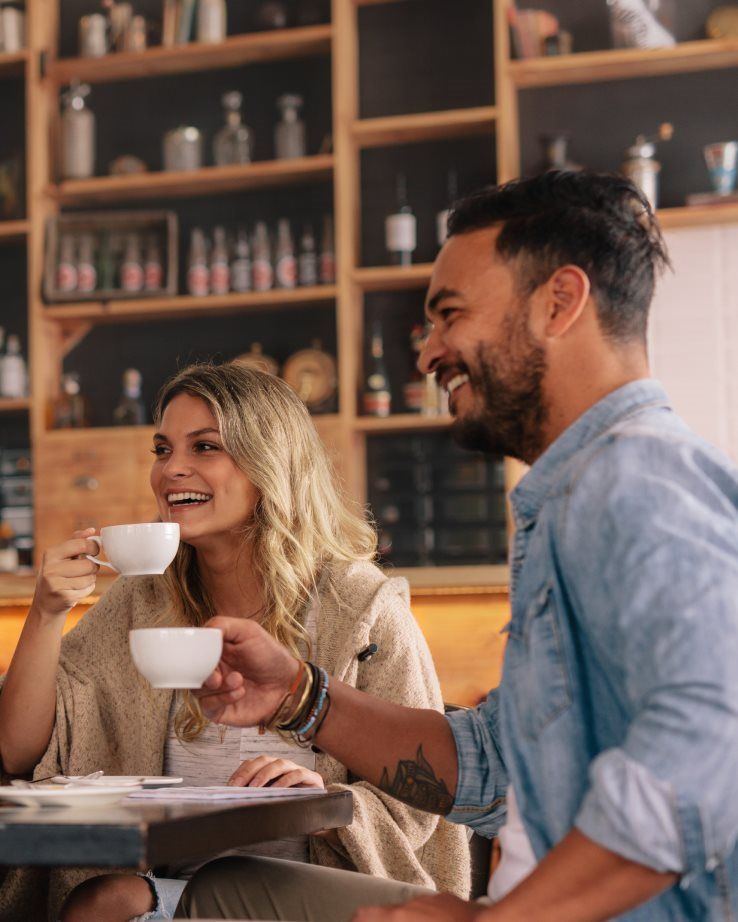 There are lots of cafes in Roseville, ideal for meeting up with friends