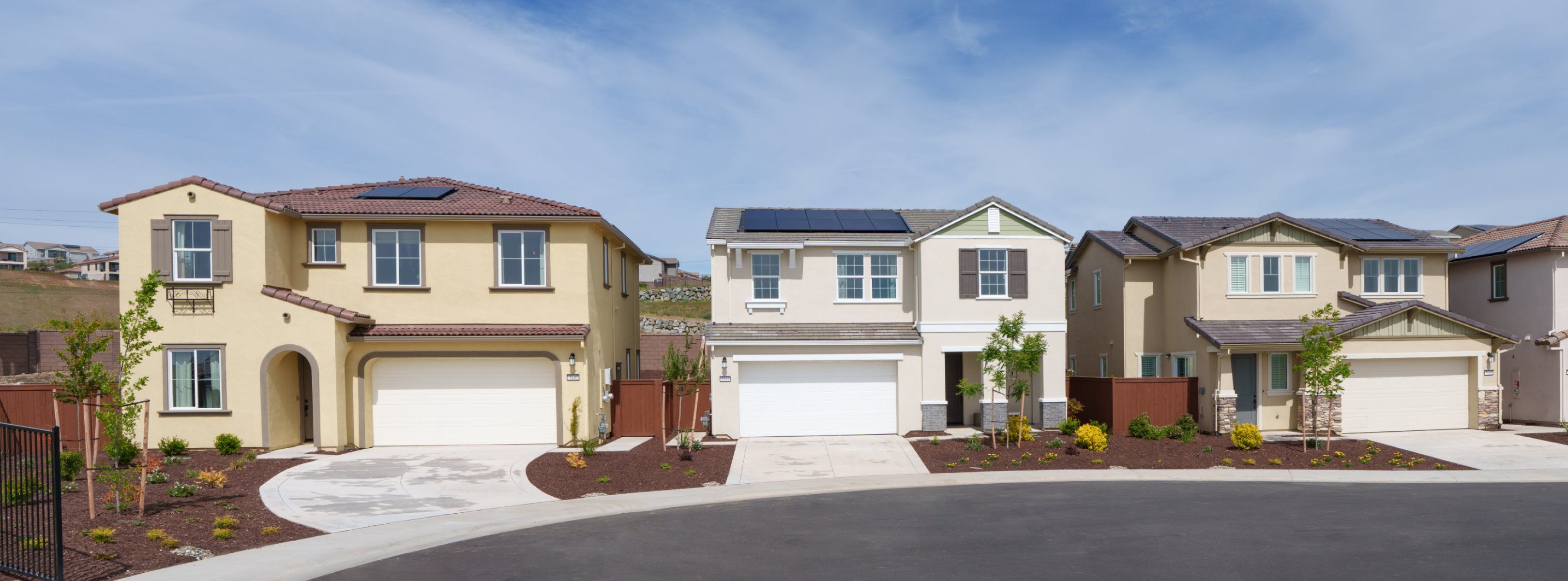 Rockcress II at Folsom Ranch streetscape