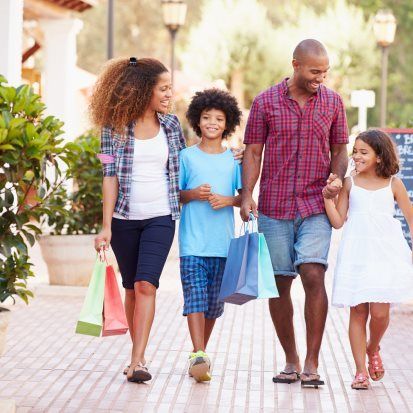 There are lots of shopping opportunities in the Sacramento area