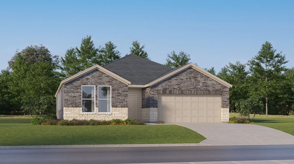 Hendrix - Windrose Green - Classic Collection: Angleton, Texas - Lennar