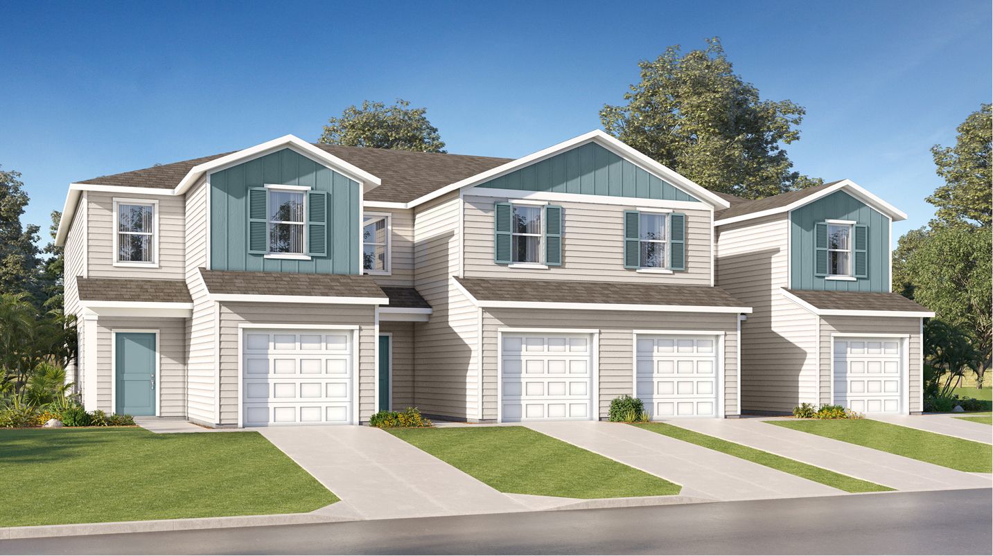 Easton - Mill Creek North Townhomes: Jacksonville, Florida - Lennar