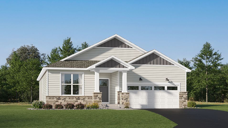 Salem - Tavera - Lifestyle Villa Collection: Corcoran, Minnesota - Lennar