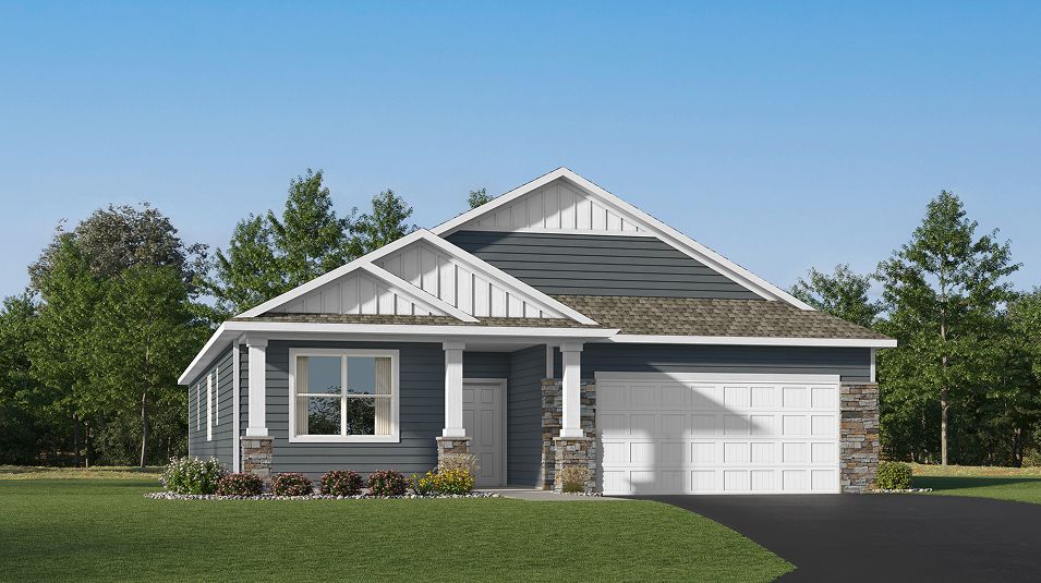 Buckingham - Tavera - Lifestyle Villa Collection: Corcoran, Minnesota - Lennar
