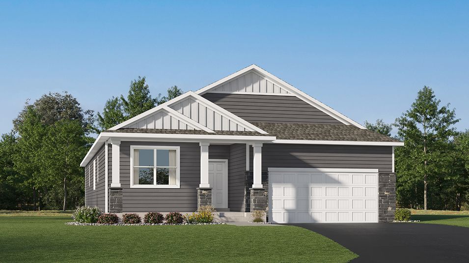 Birmingham - Tavera - Lifestyle Villa Collection: Corcoran, Minnesota - Lennar