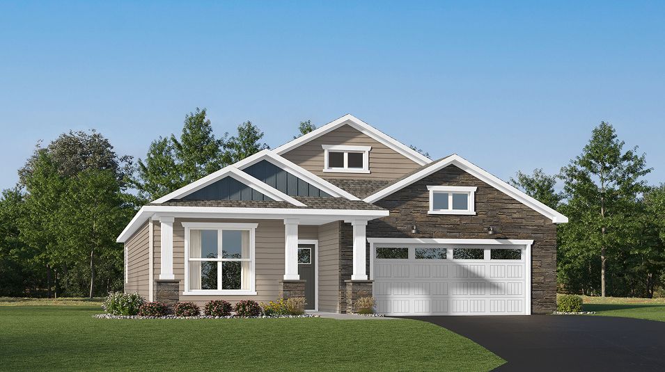 Corsica - Tavera - Lifestyle Villa Collection: Corcoran, Minnesota - Lennar