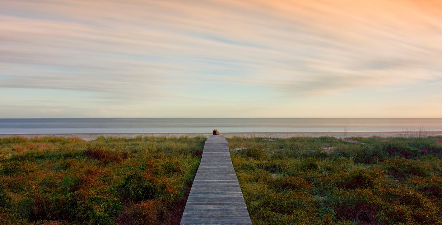 Scenic coastline