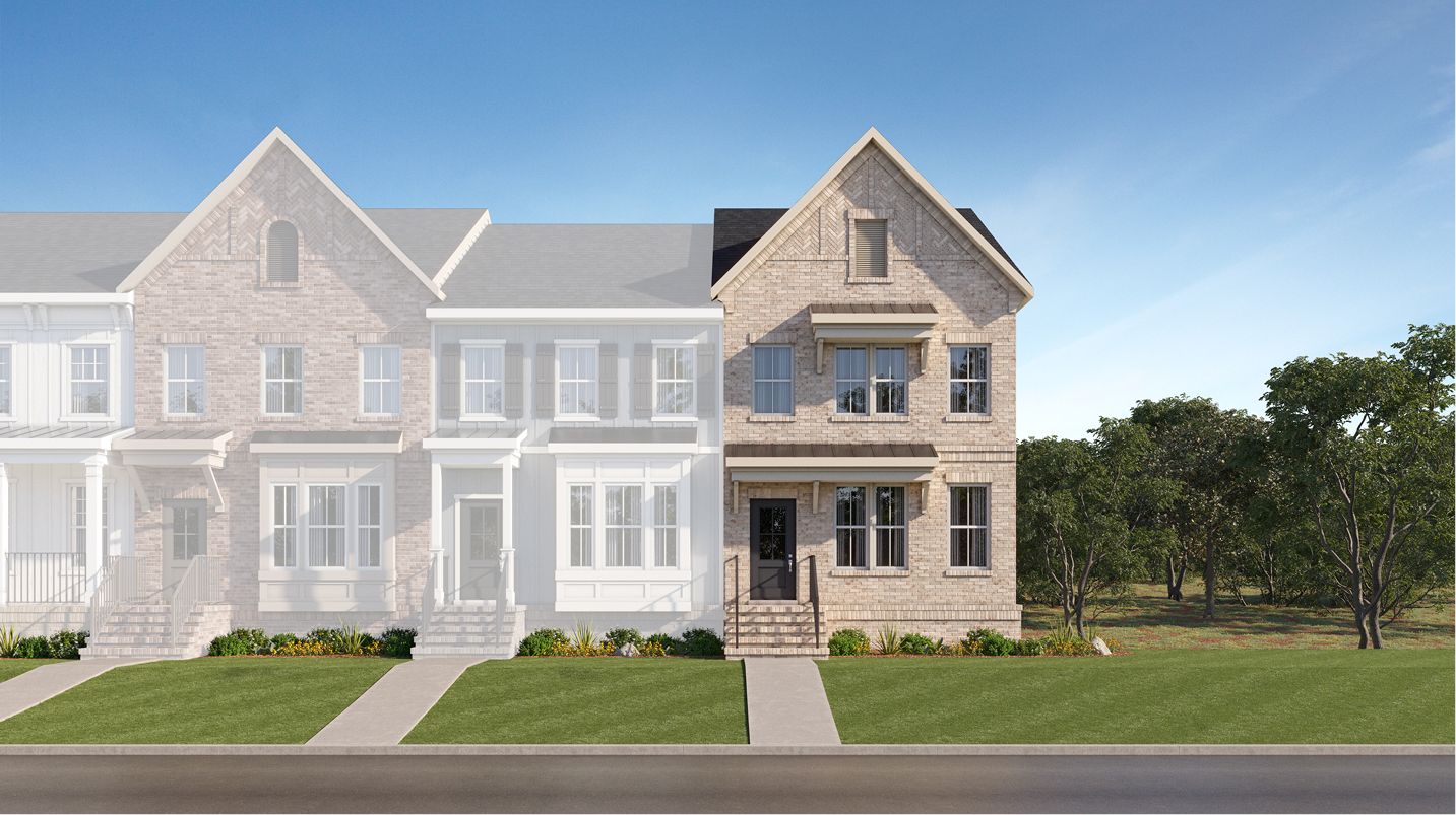 Preston - Forrest Crossing - Forrest Crossing Townhomes: Woodstock, Georgia - Lennar