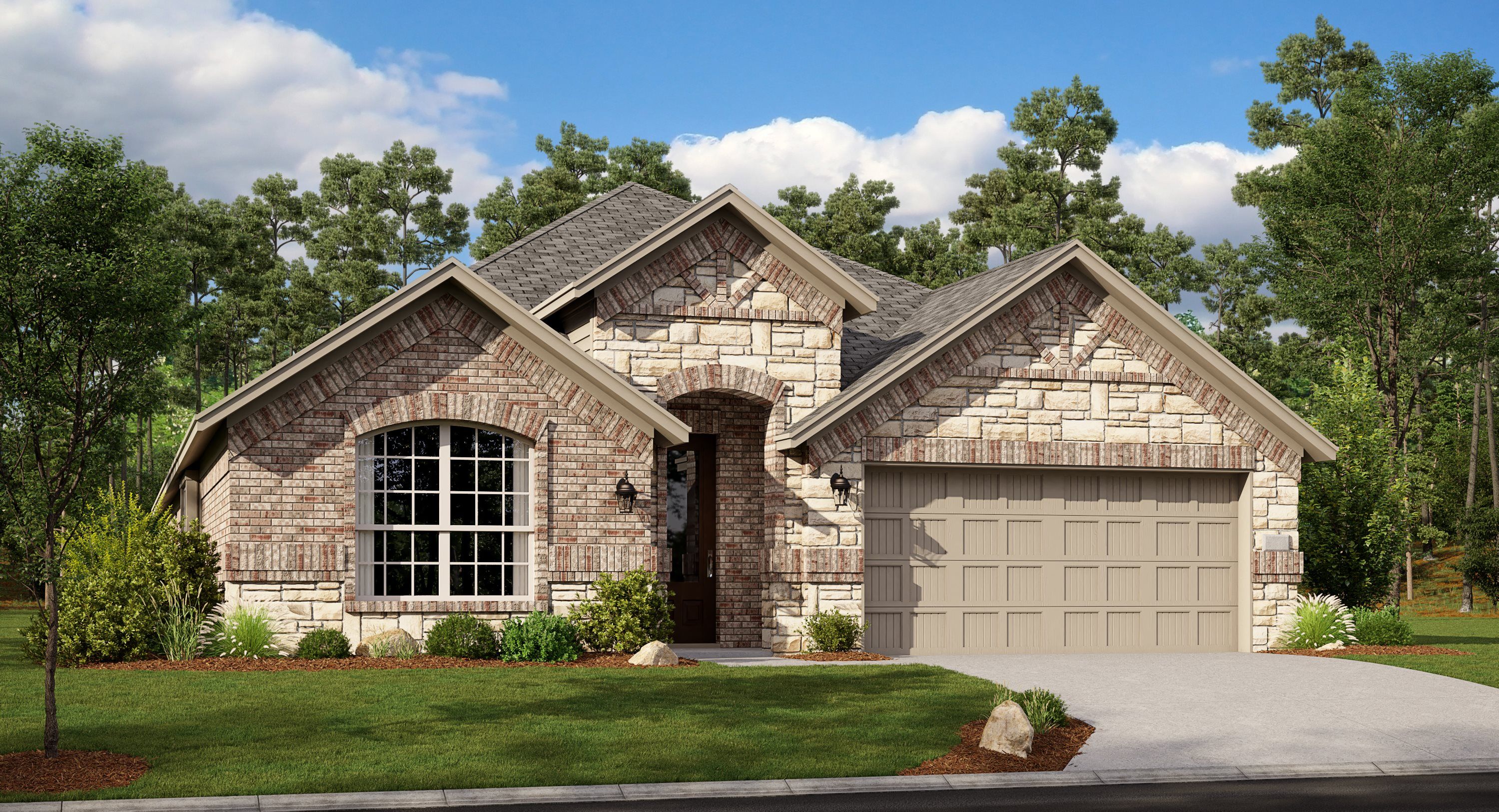 Rosso - Rancho Canyon - Brookstone Collection: Haslet, Texas - Lennar