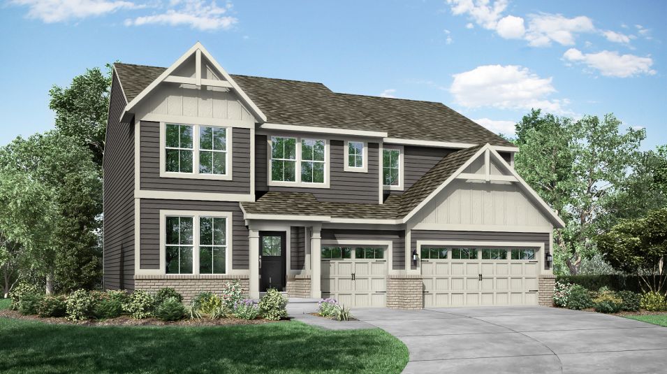 Fairmont - Beyers Estates - Beyers Estates Cornerstone: Fortville, Indiana - Lennar