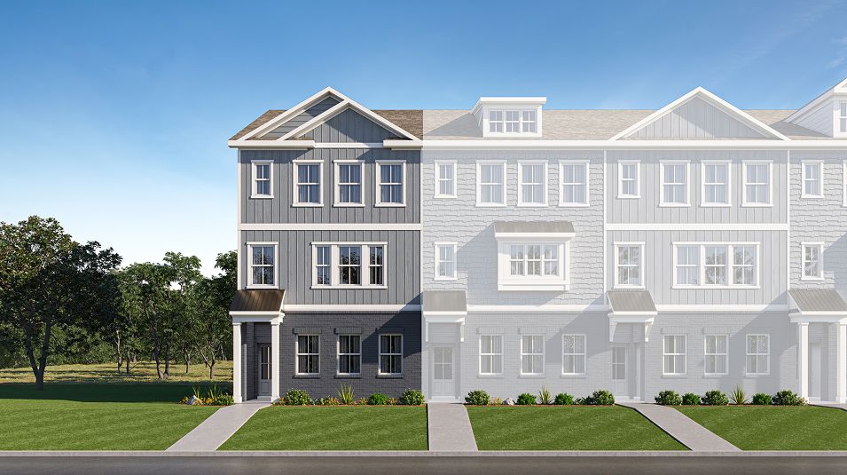 Amberly - Borough 33 Townhomes: Chattanooga, Tennessee - Lennar
