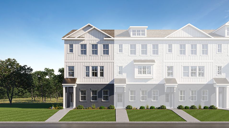 Oakwood - Borough 33 Townhomes: Chattanooga, Tennessee - Lennar