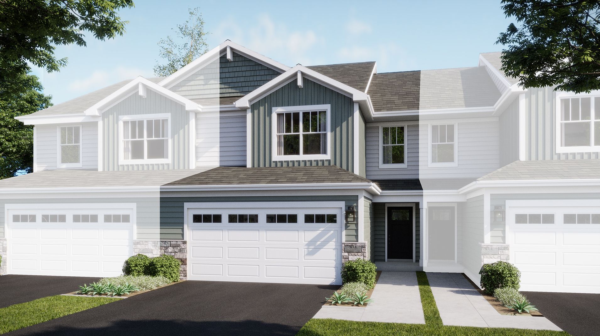 Charlotte - Abbey Meadows - Traditional Townhomes: Aurora, Illinois - Lennar