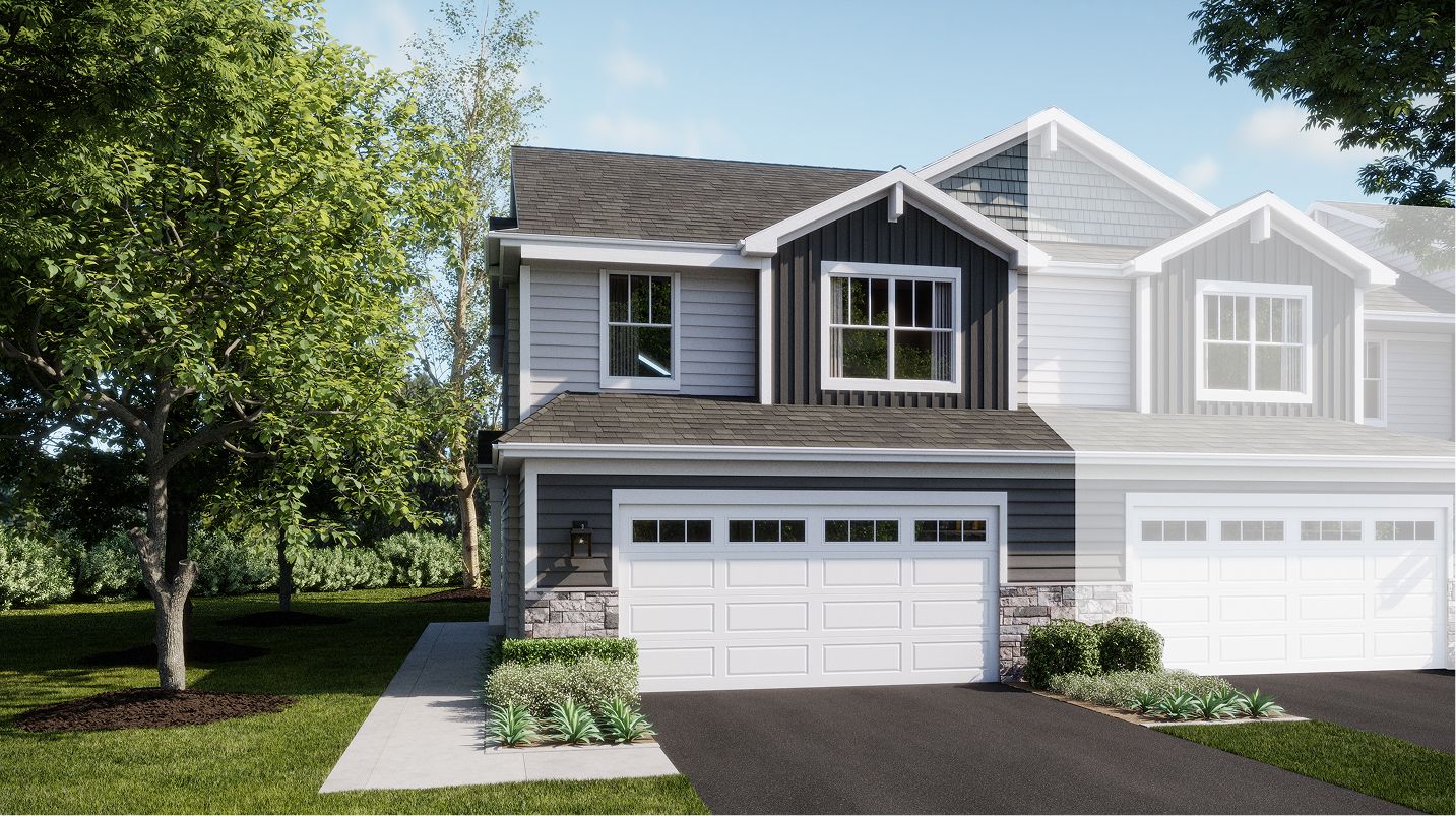 Darcy - Abbey Meadows - Traditional Townhomes: Aurora, Illinois - Lennar