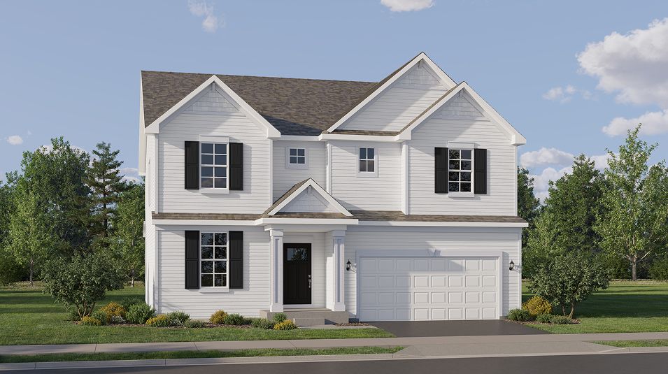 Santa Rosa - Ashbury - Medallion Series: South Elgin, Illinois - Lennar