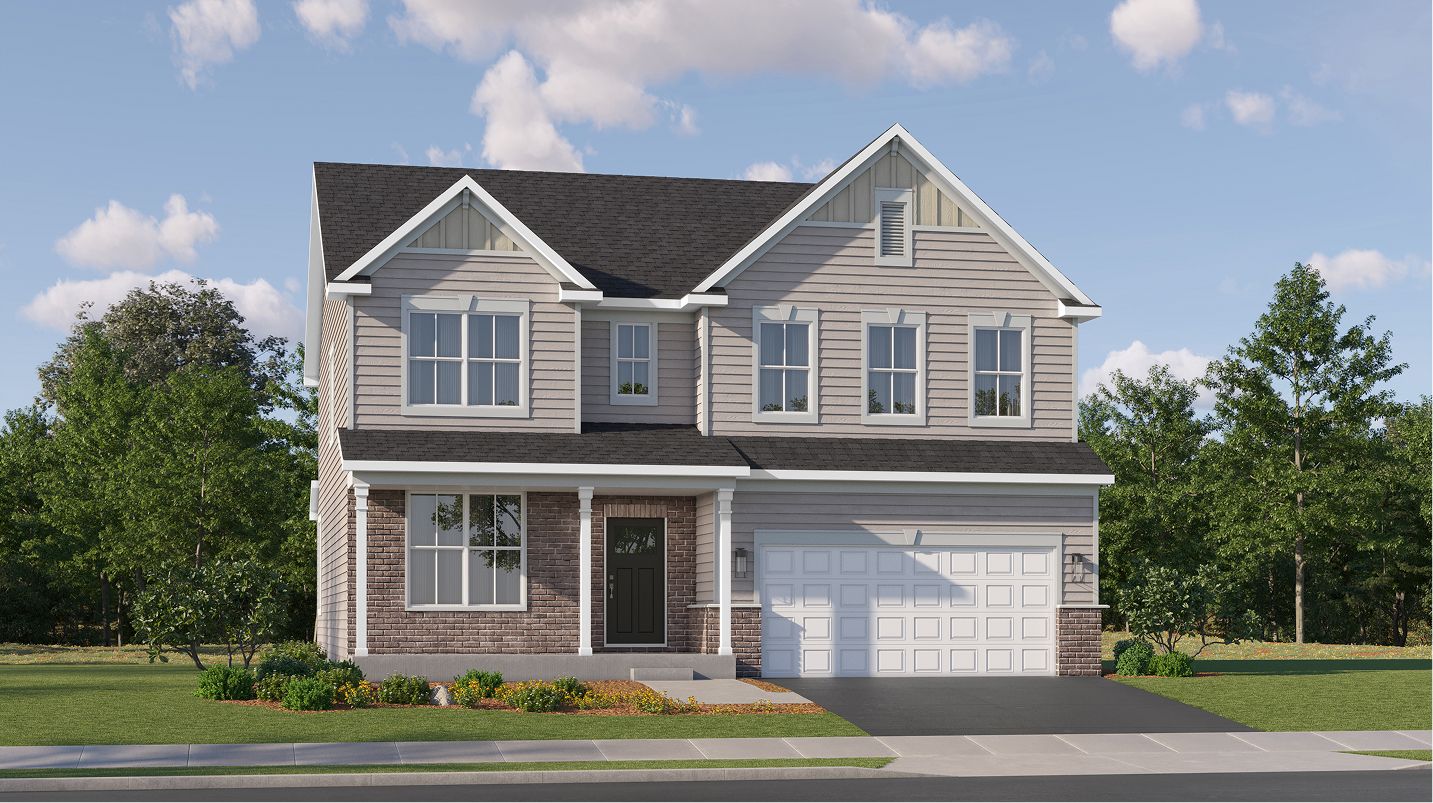 Santa Rosa - Ashbury - Medallion Series: South Elgin, Illinois - Lennar