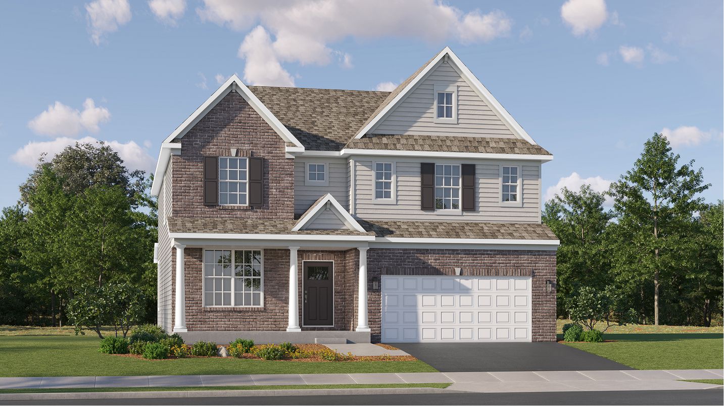 Santa Rosa - Ashbury - Medallion Series: South Elgin, Illinois - Lennar