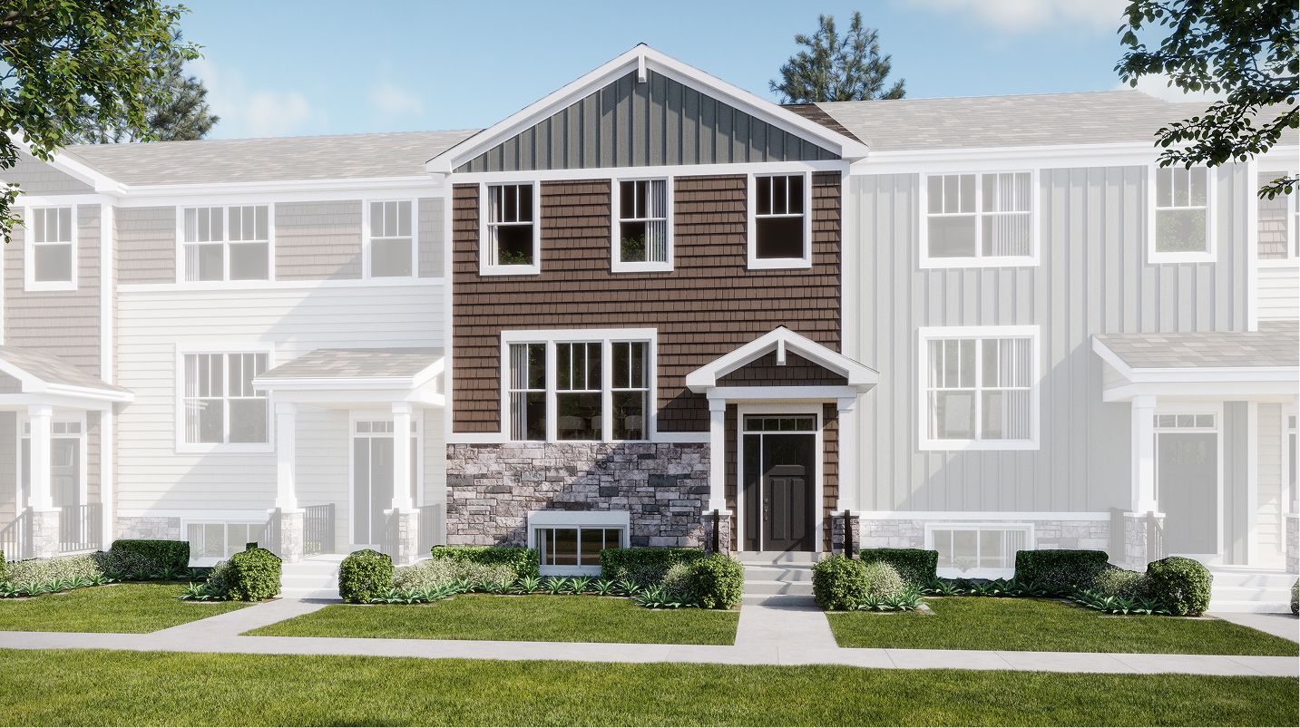 Chelsea - Abbey Meadows - Urban Townhomes: Aurora, Illinois - Lennar