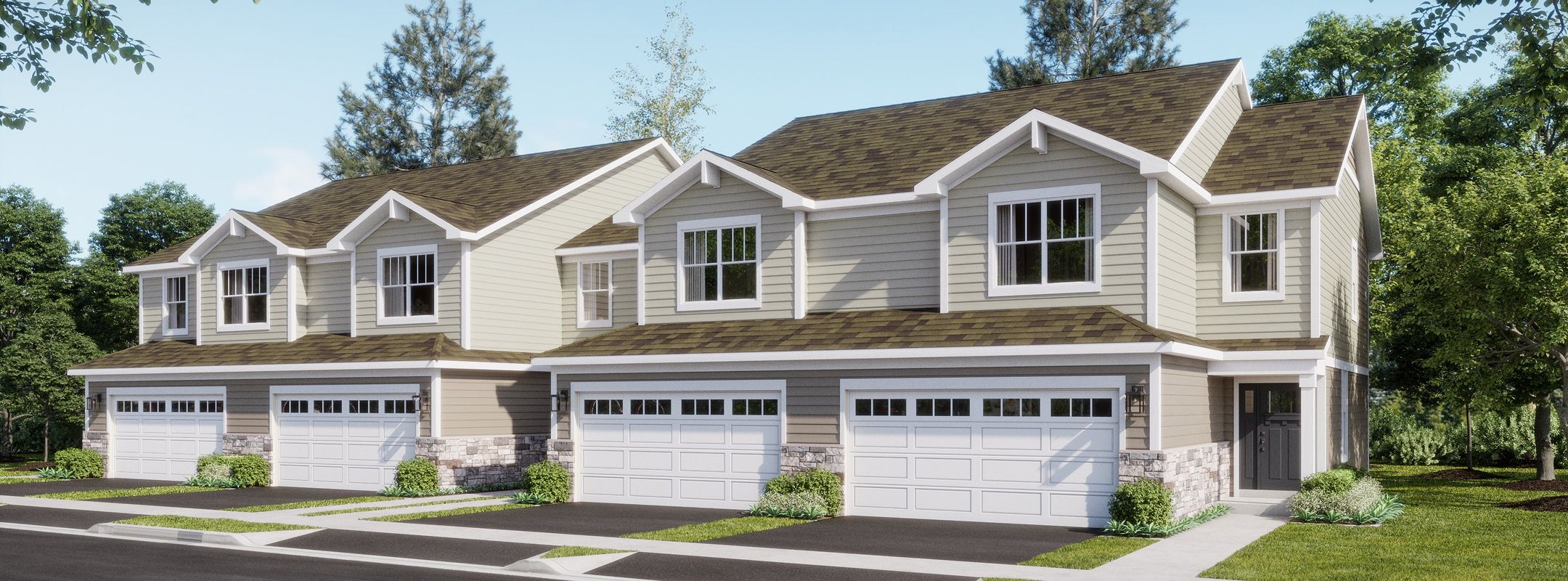 casa en Ashbury - Traditional Townhomes por Lennar