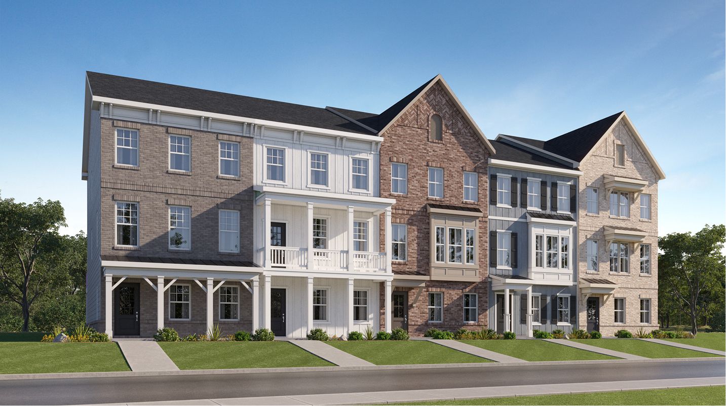 Preston - Towns at Creekside - Towns at Creekside 20': Doraville, Georgia - Lennar
