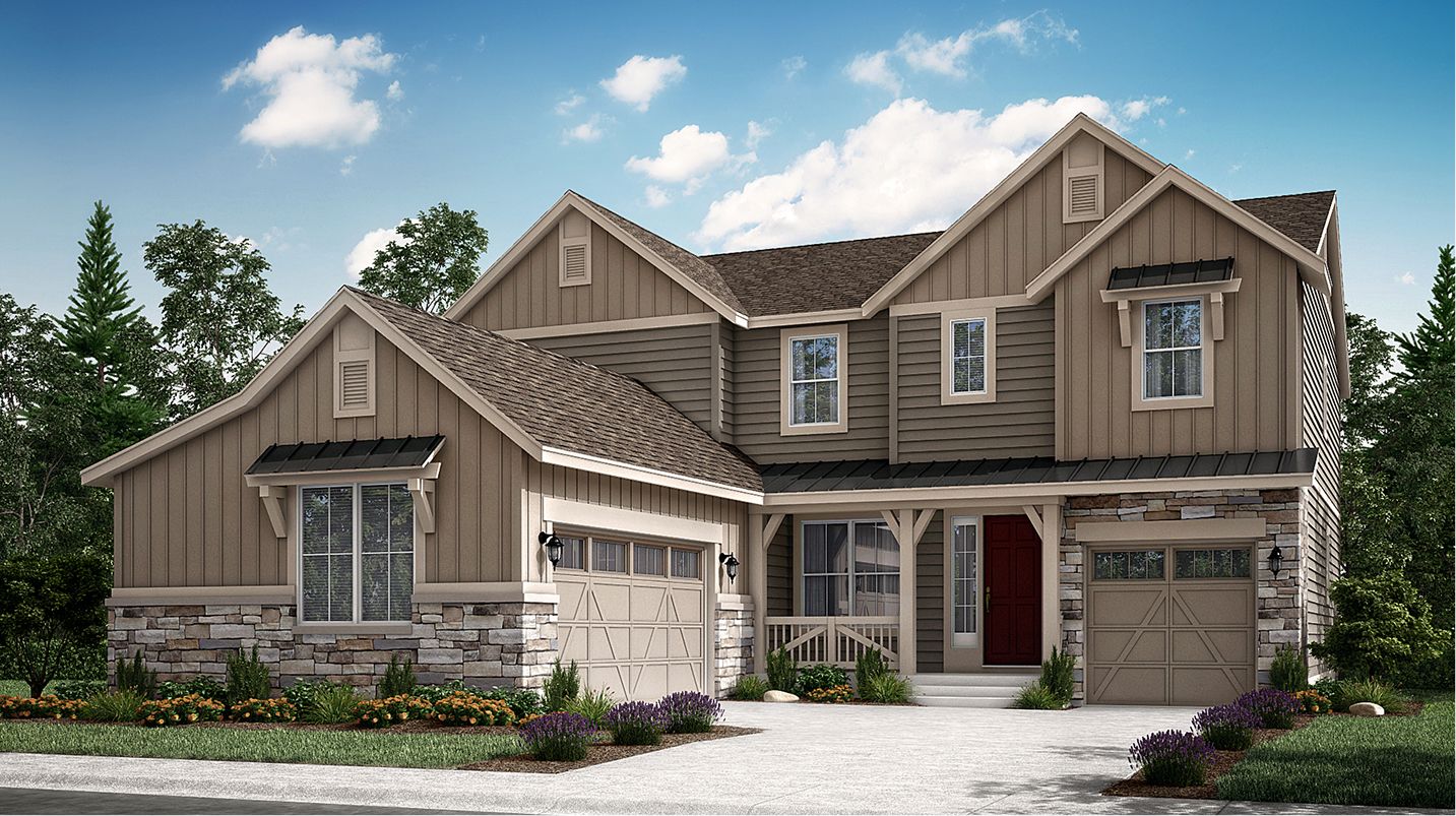 Prescott - Guilford Estates at Whispering Pines - The Grand Collection: Aurora, Colorado - Lennar