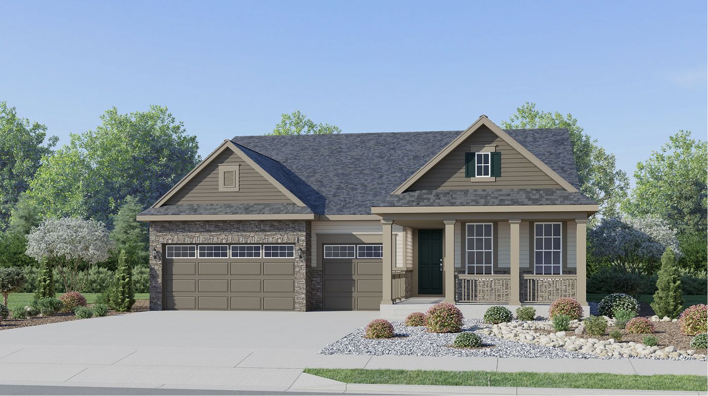 Somerton - Guilford Estates at Whispering Pines - The Grand Collection: Aurora, Colorado - Lennar