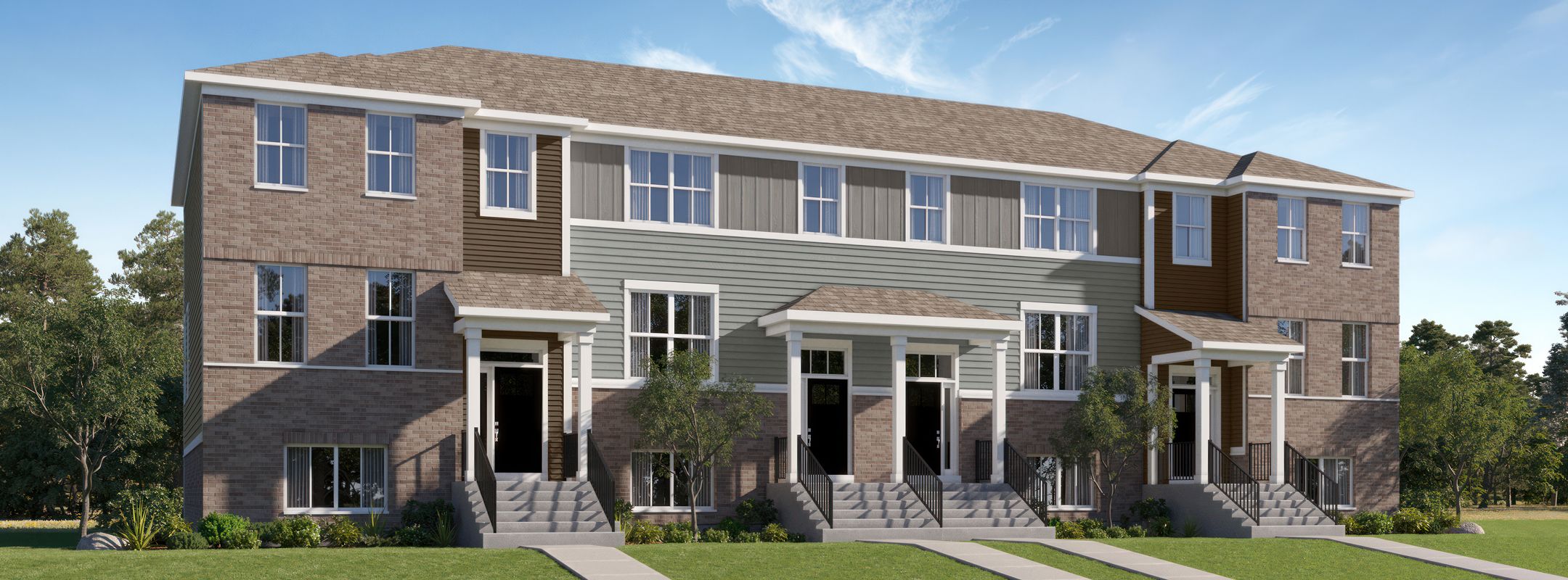casa en Algonquin Meadows - Urban Townhomes por Lennar
