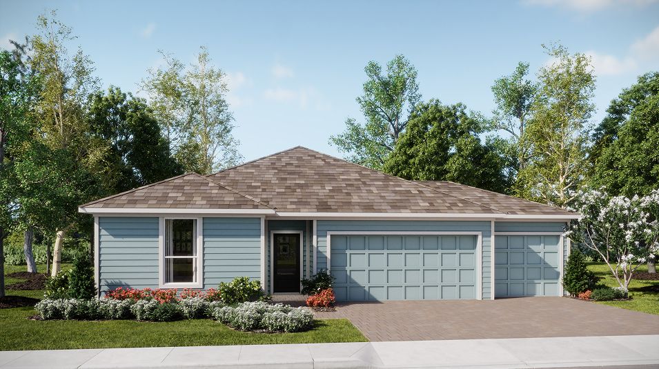 Frey II - 3car - Sanctuary at Wellness Ridge - Classic II Collection: Clermont, Florida - Lennar