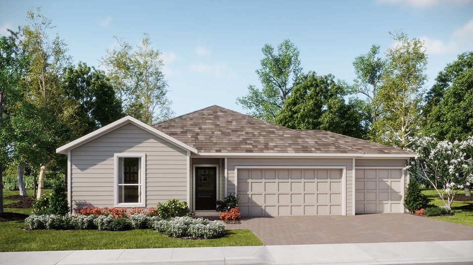 Frey II - 3car - Sanctuary at Wellness Ridge - Classic II Collection: Clermont, Florida - Lennar