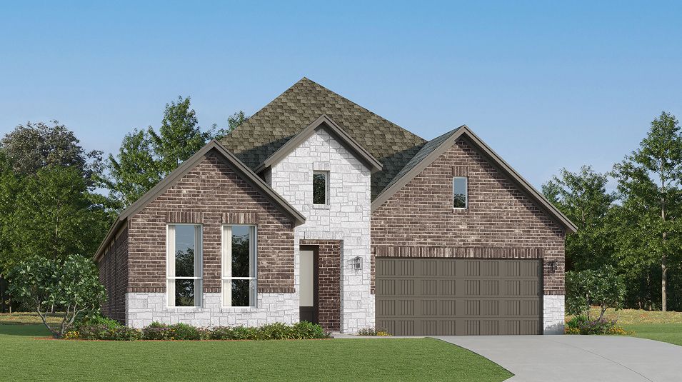 Winstead - The Grand Prairie - Richmond and Woodbridge Collections: Hockley, Texas - Village Builders