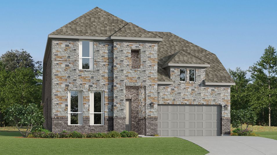 Bridle - The Grand Prairie - Richmond and Woodbridge Collections: Hockley, Texas - Village Builders