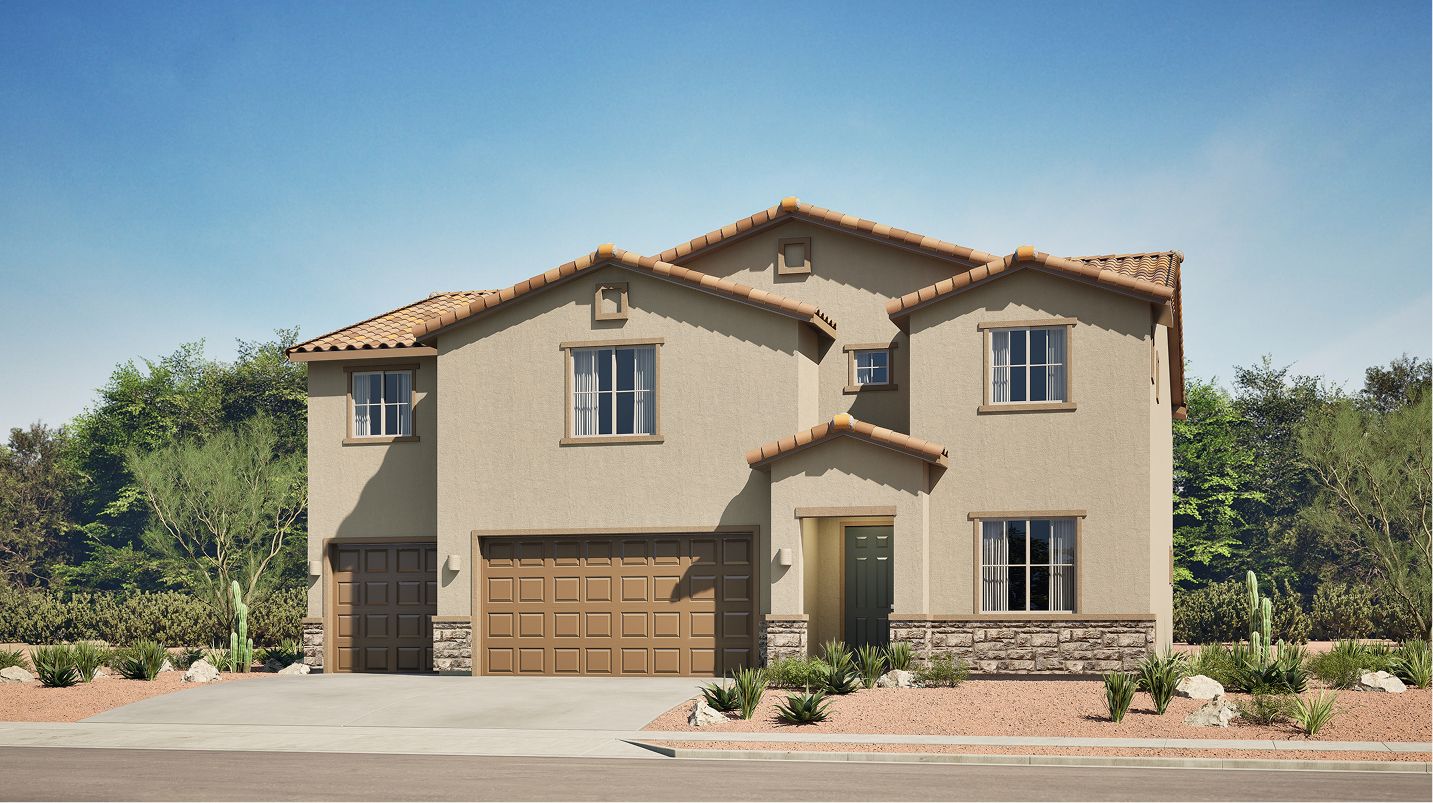 Maple - Monarch - Sonoran at Desert Bloom: Marana, Arizona - Lennar